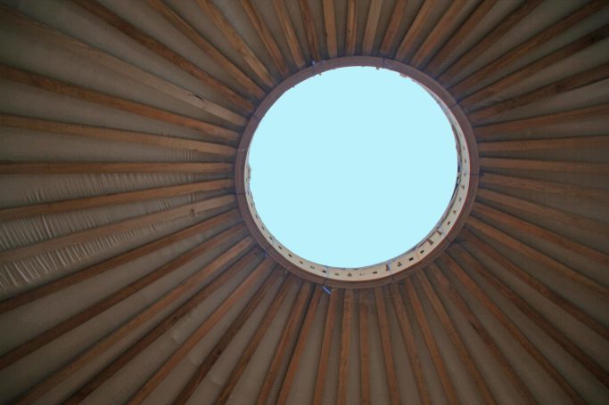 Kuppel: 3-schalig, ø 150 cm, Polycarbonat