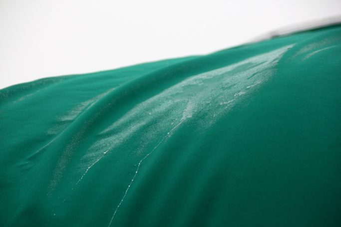 Außentuch: 500g-Baumwoll-Polyester, flammhemmend