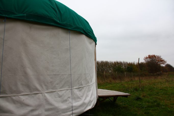 Aufbau mit Bodenfreiheit